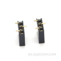 Conector de cabecera hembra de paso de 2,54 mm SMT 3P